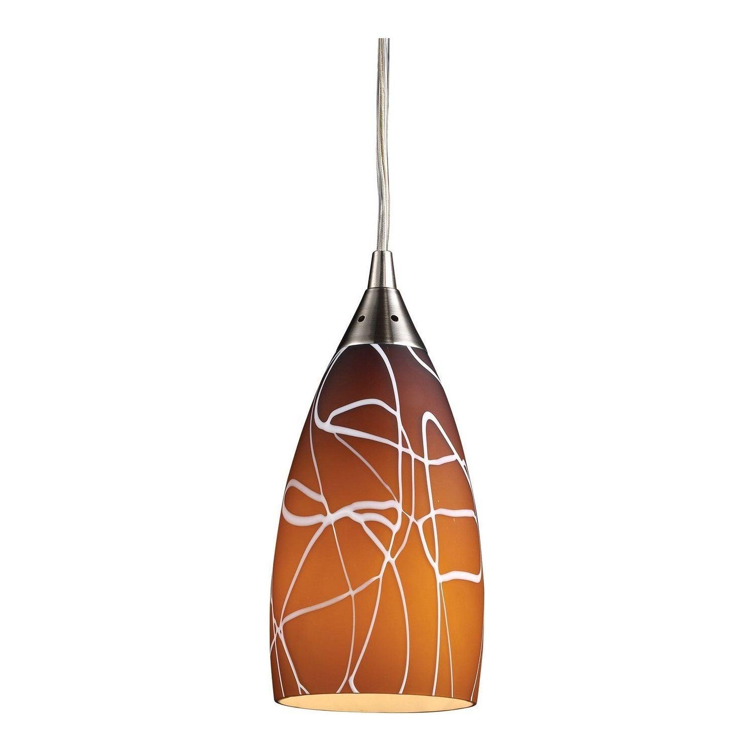 ELK Home - Abstractions Mini Pendant - 20002/1BA - Canada Light Shop