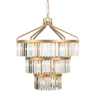 Varaluz - 297P15HG - 15 Light Pendant - Social Club - Havana Gold