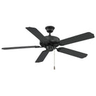 Meridian M2020MBK 52" Outdoor Ceiling Fan in Matte Black