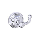 Kartners - Florence Double Robe Hook with Solid Back - 322132SB-99 - Canada Light Shop