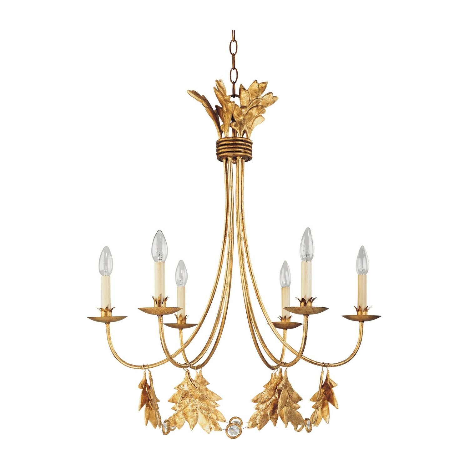 Lucas + McKearn - Sweet Olive Chandelier - CH1159-6 - Canada Light Shop