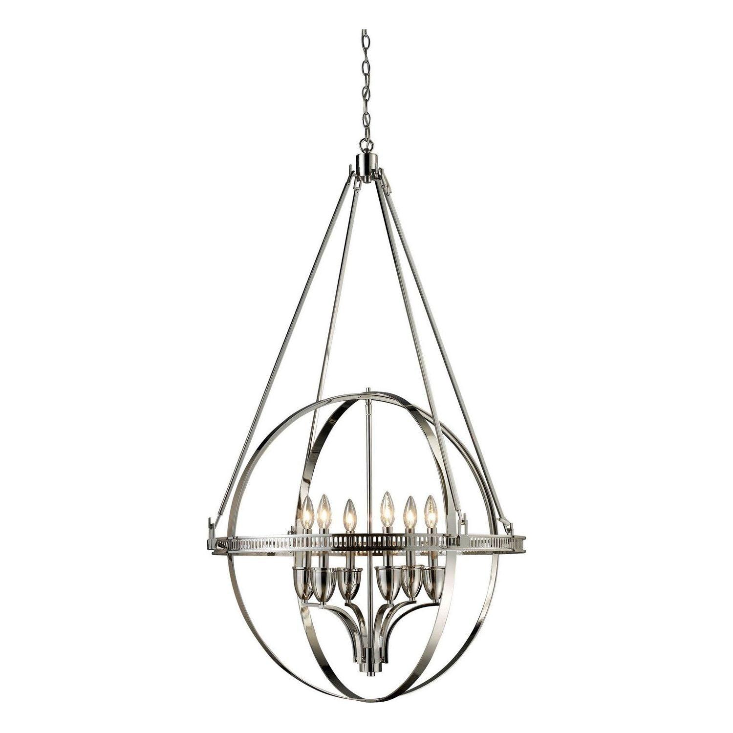 ELK Home - Hemispheres Chandelier - 10193/6 - Canada Light Shop