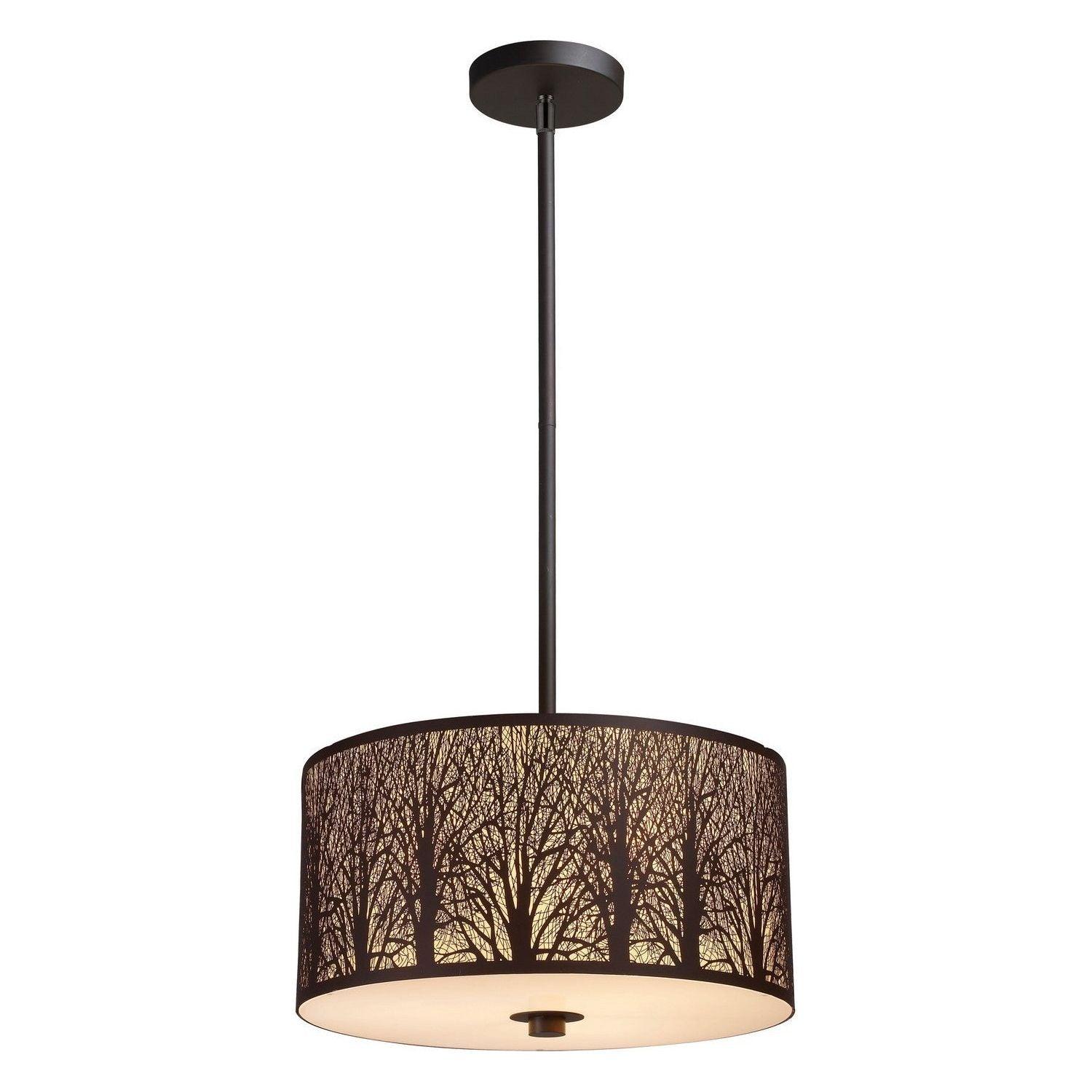 ELK Home - Woodland Sunrise Pendant - 31074/3 - Canada Light Shop