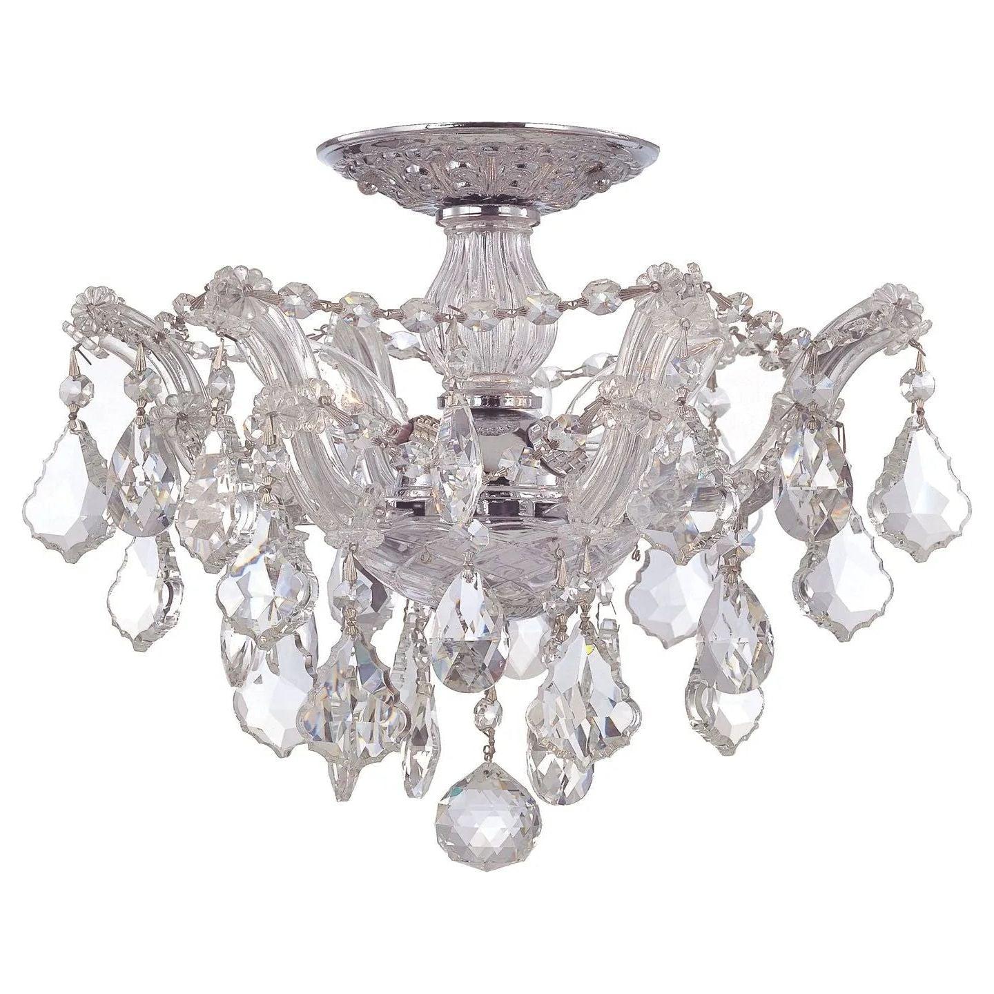 Crystorama - Maria Theresa Ceiling Mount - 4430-CH-CL-S - Canada Light Shop