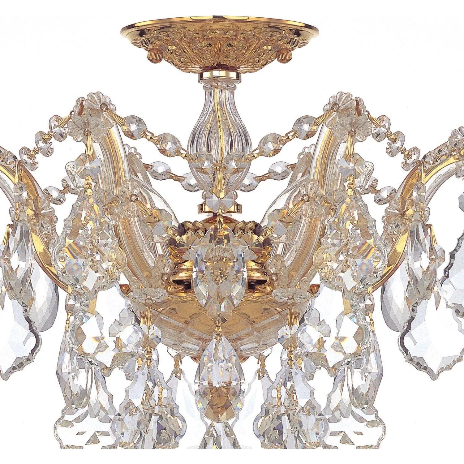 Crystorama - Maria Theresa Ceiling Mount - 4430-CH-CL-MWP - Canada Light Shop