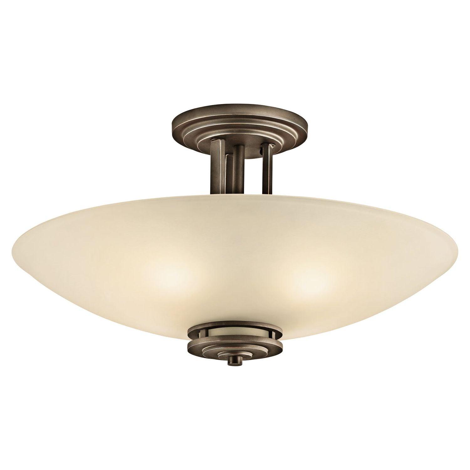 Kichler - Hendrik Semi Flush Mount - 3677OZ - Canada Light Shop
