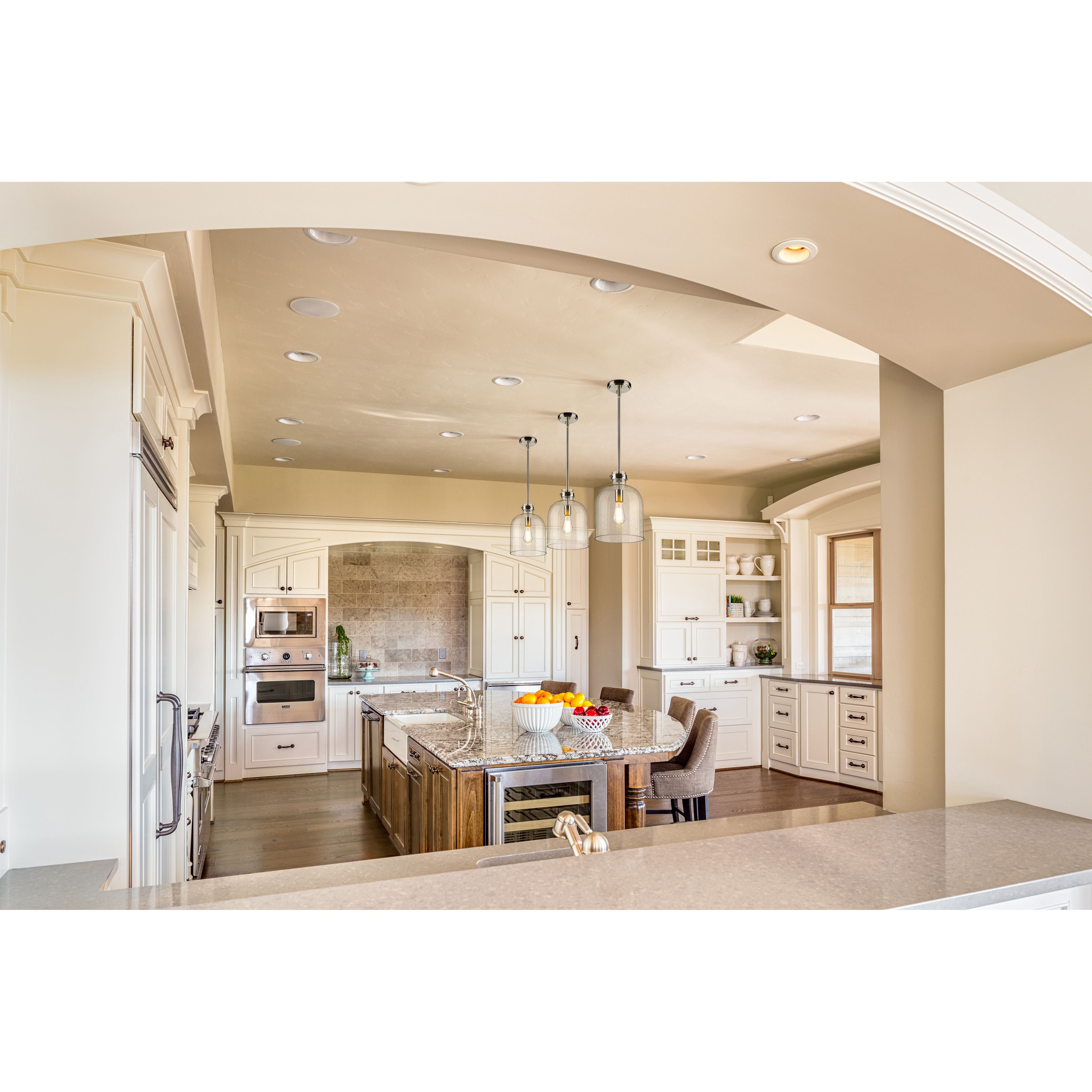 Z-Lite 817-9BN Pearson Pendant in Brushed Nickel room shot 2