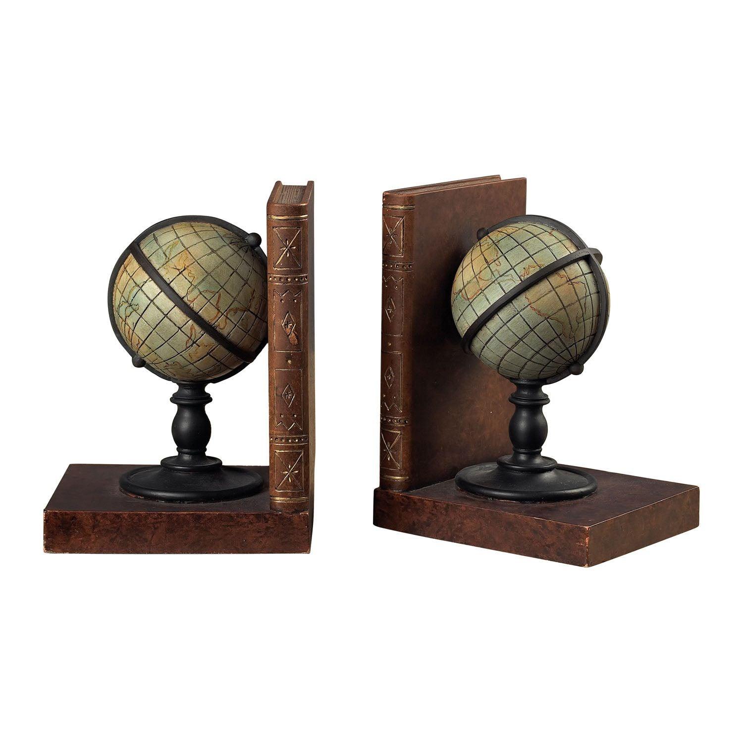 ELK Home - Atlas Bookend - Set of 2 - 93-9224 - Canada Light Shop