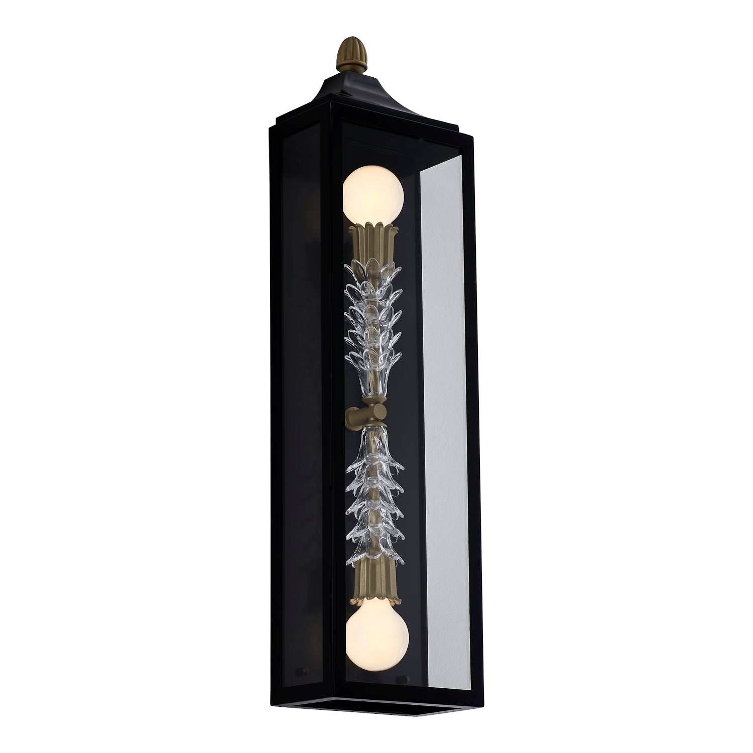 Kalco - 410121MB - Two Light Wall Sconce - Midsummer - Matte Black