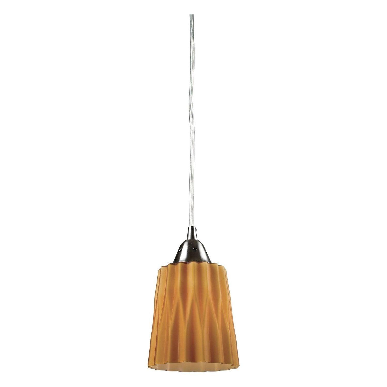 ELK Home - Angles Mini Pendant - 31141/1AMB - Canada Light Shop