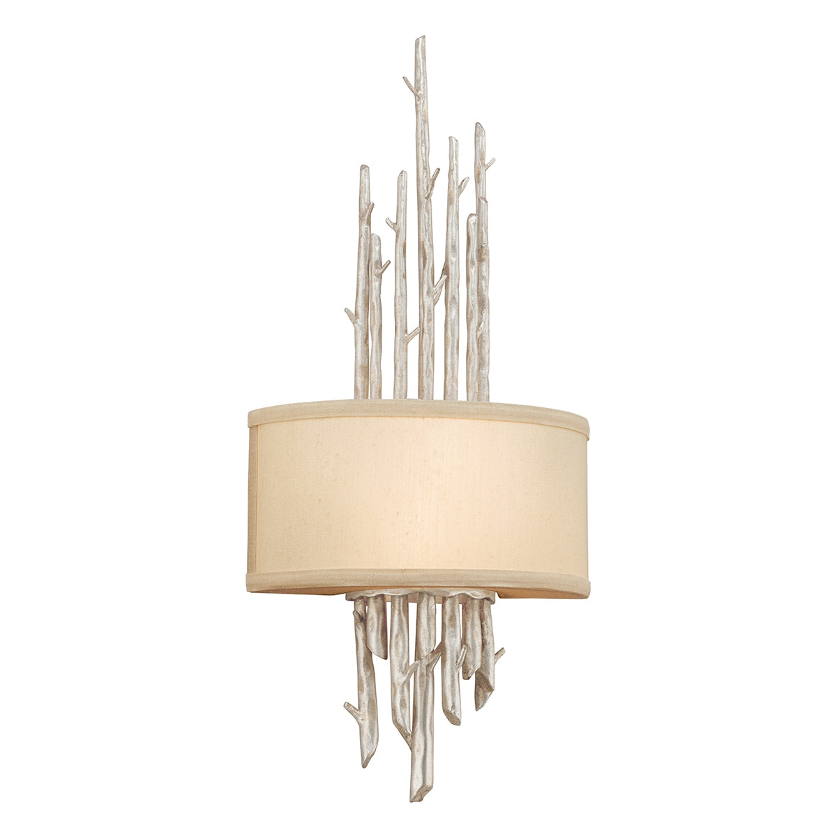 Troy Lighting Canada - B2892-WSL - Two Light Wall Sconce - Adirondack - Warm Silver Leaf