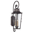 Troy Lighting Canada - B2963-APW - Four Light Wall Lantern - Parisian Square - Aged Pewter