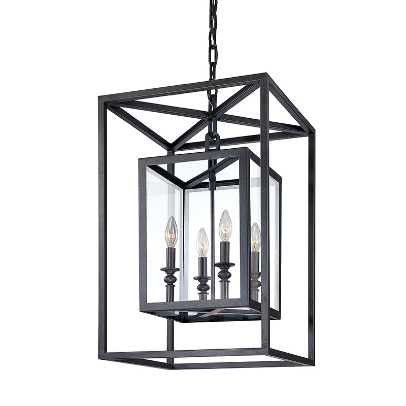 Troy Lighting Canada - F9994-MB - Four Light Lantern - Morgan - Matte Black