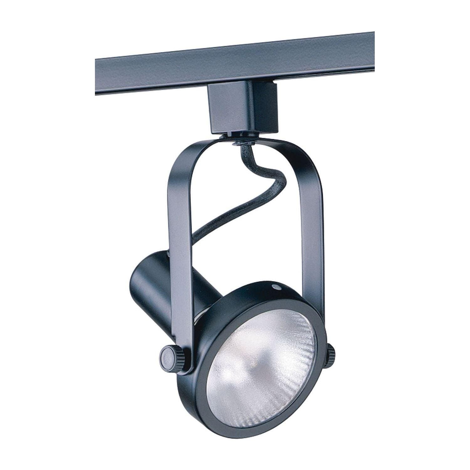 Kendal Lighting - Track Cylinder Gimbal Track - TL1602-BLK - Canada Light Shop