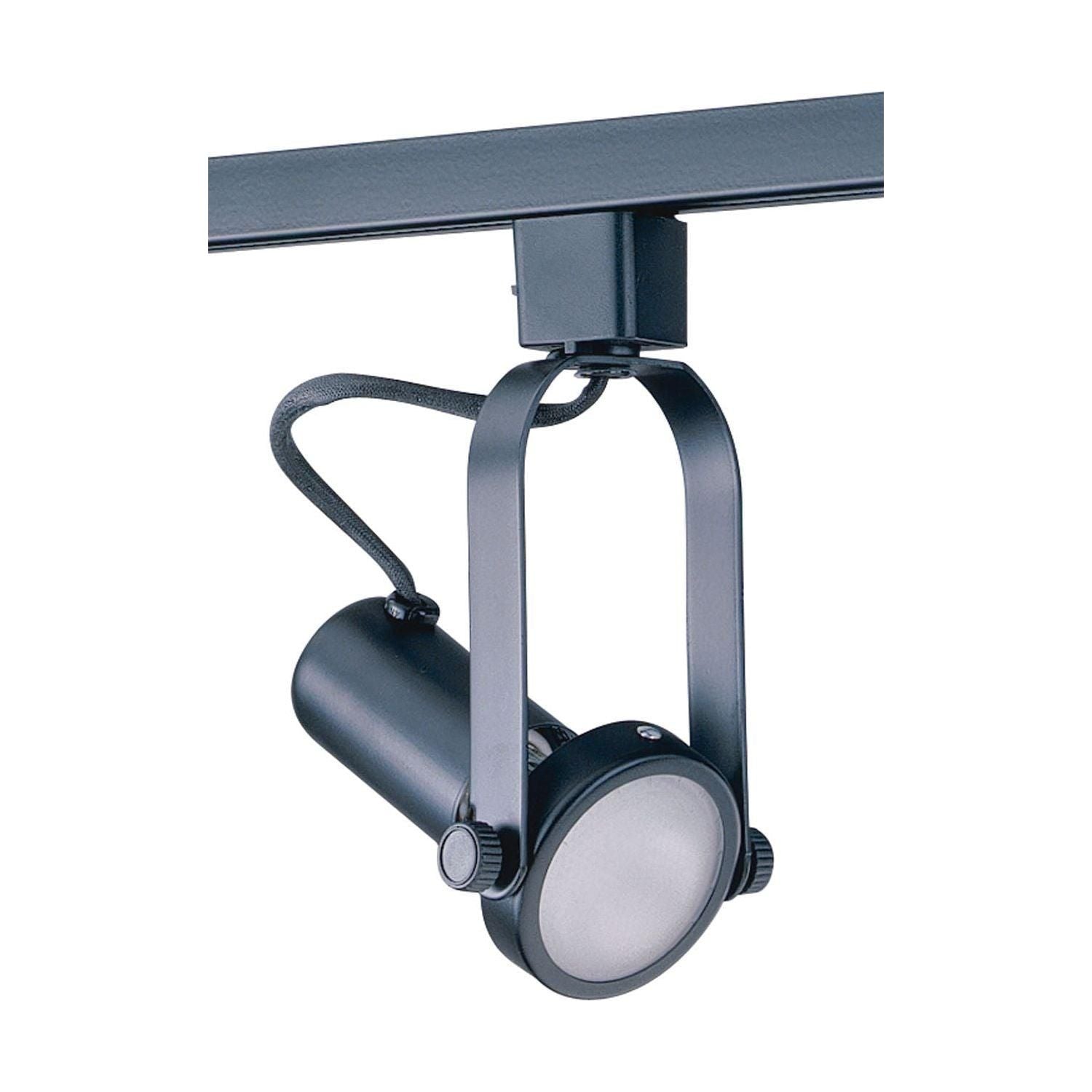 Kendal Lighting - Track Cylinder Gimbal Track - TL1603-BLK - Canada Light Shop