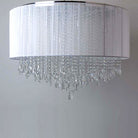 Avenue Lighting - HF1500-WHT - LED Dual Sconce - Beverly Dr. - White Silk String