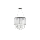 Avenue Lighting - HF1501-WHT - LED Dual Sconce - Beverly Dr. - White Silk String