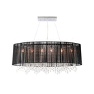 Avenue Lighting - HF1503-BLK - Six Light Dual Sconce - Beverly Dr. - Black Silk String