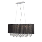 Avenue Lighting - HF1503-BLK - Six Light Dual Sconce - Beverly Dr. - Black Silk String