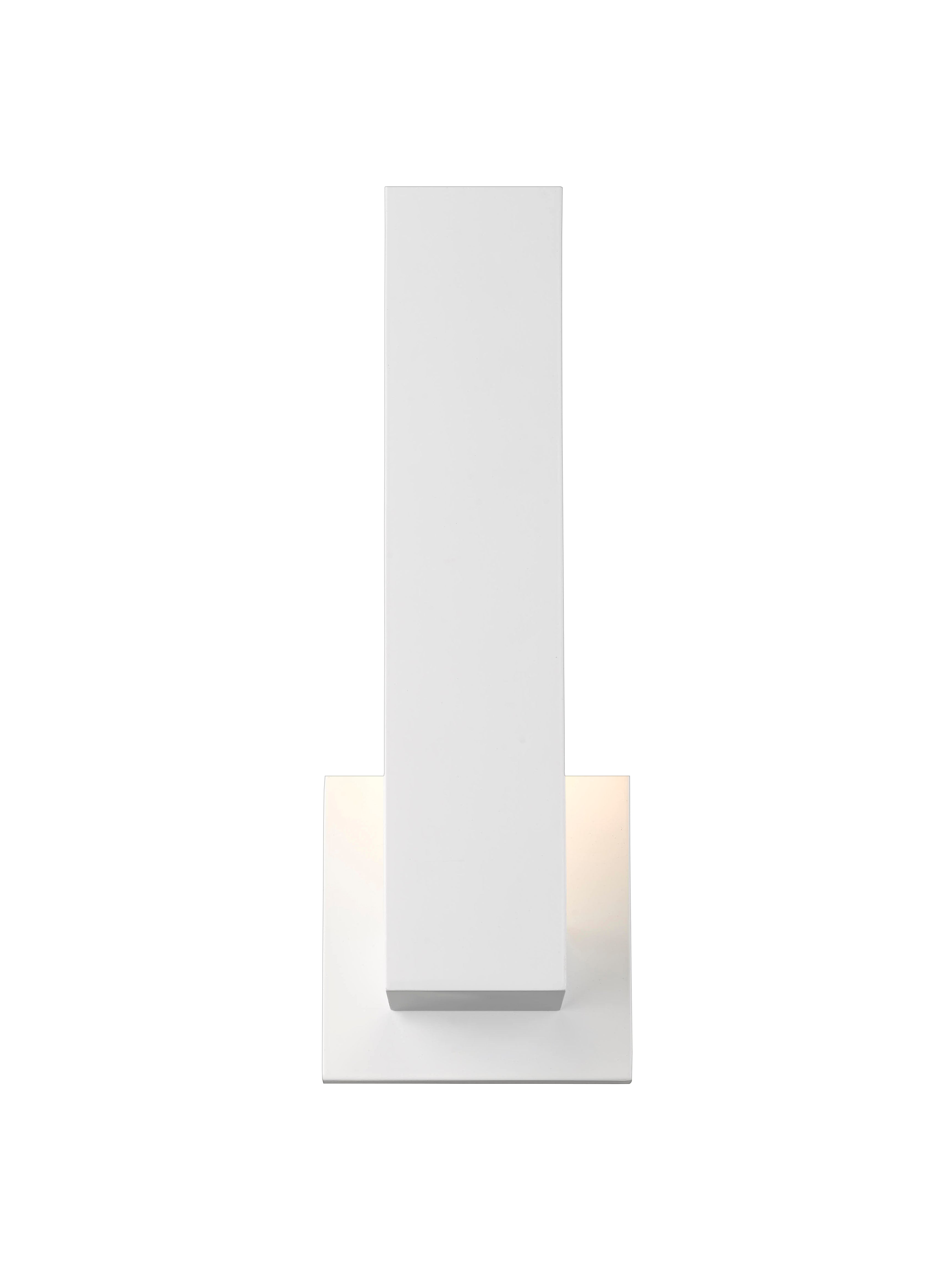 Z-Lite 576S-WH-LED Edge Outdoor Wall Light in Pure White