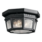 Kichler - Courtyard Outdoor Ceiling Mount - 9538BKT - Canada Light Shop