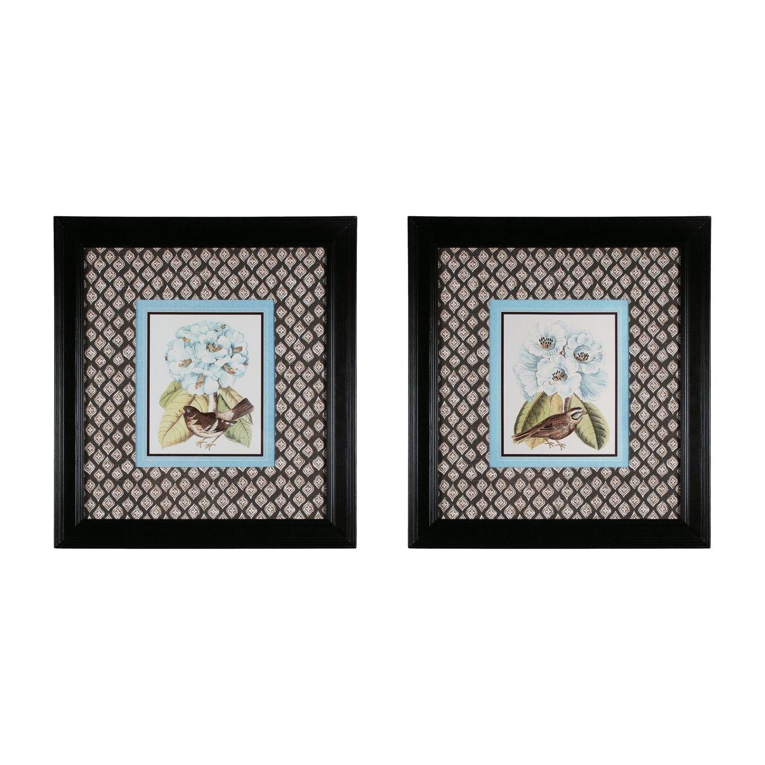 ELK Home - Birds and Blooms Wall Decor - 10002-S2 - Canada Light Shop