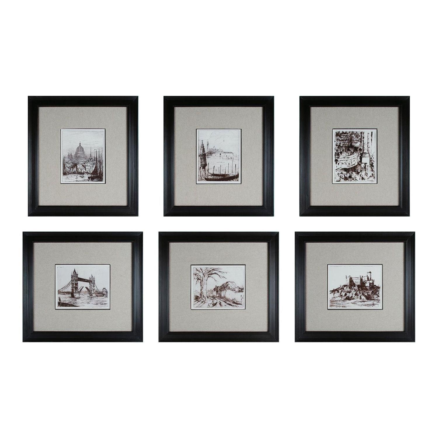 ELK Home - Etchings Wall Decor - 10016-S6 - Canada Light Shop