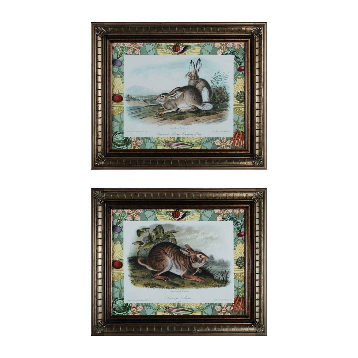 ELK Home - Rabbits with Border Wall Decor - 10048-S2 - Canada Light Shop