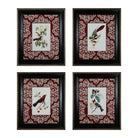 ELK Home - Cuvier Exotic Birds Wall Decor - 10058-S4 - Canada Light Shop