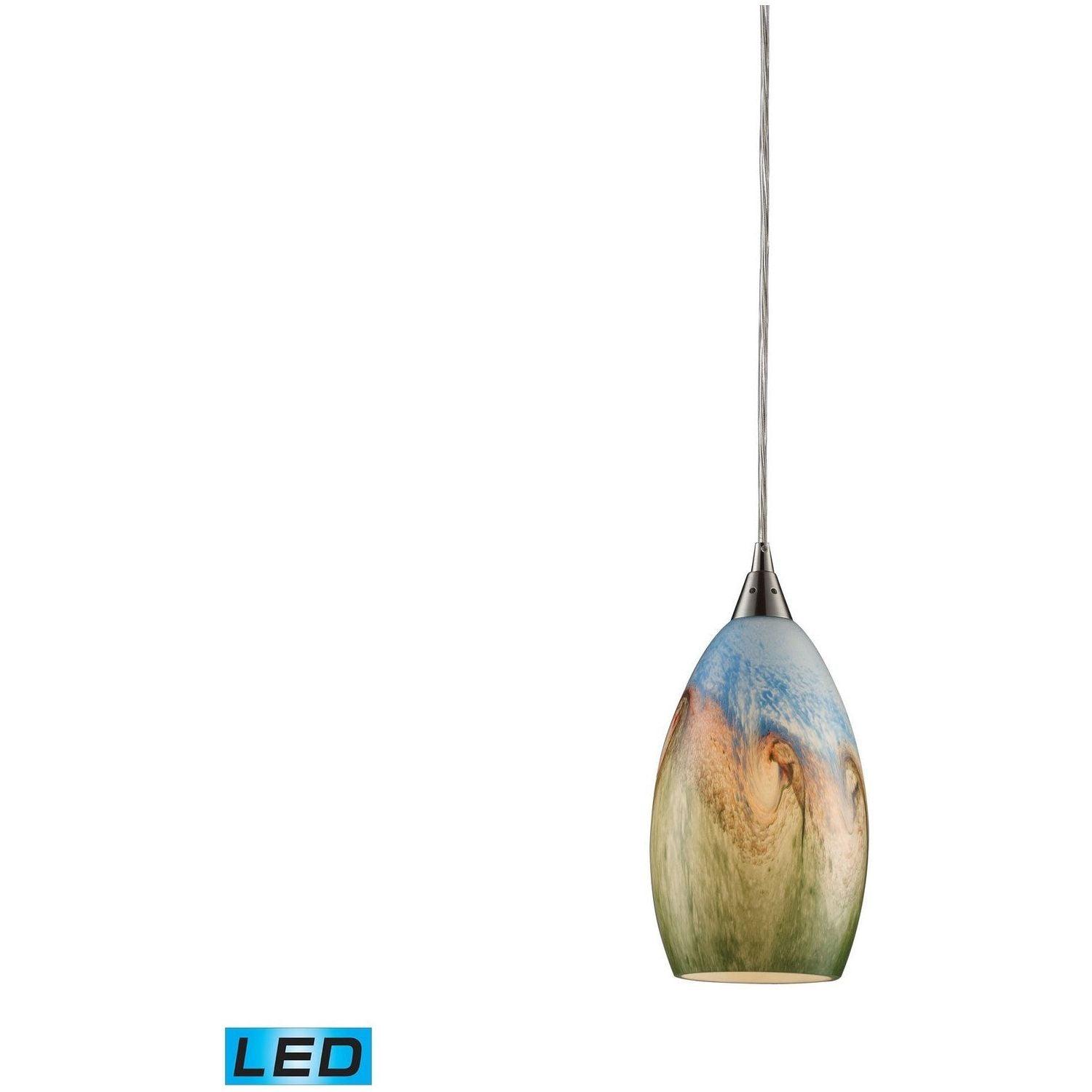ELK Home - Geologic LED Mini Pendant - 10077/1-LED - Canada Light Shop