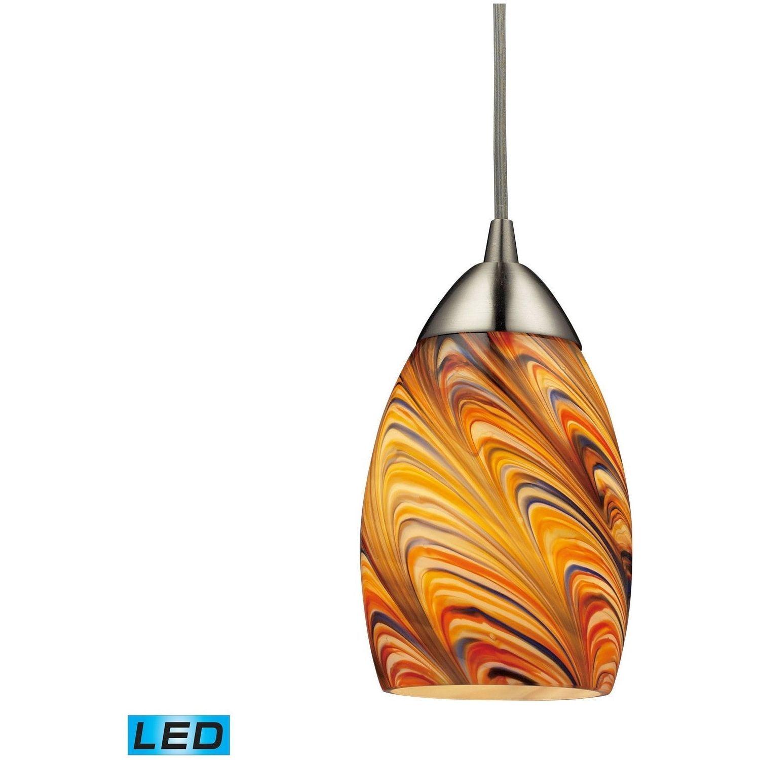 ELK Home - Mini Vortex LED Mini Pendant - 10089/1RV-LED - Canada Light Shop