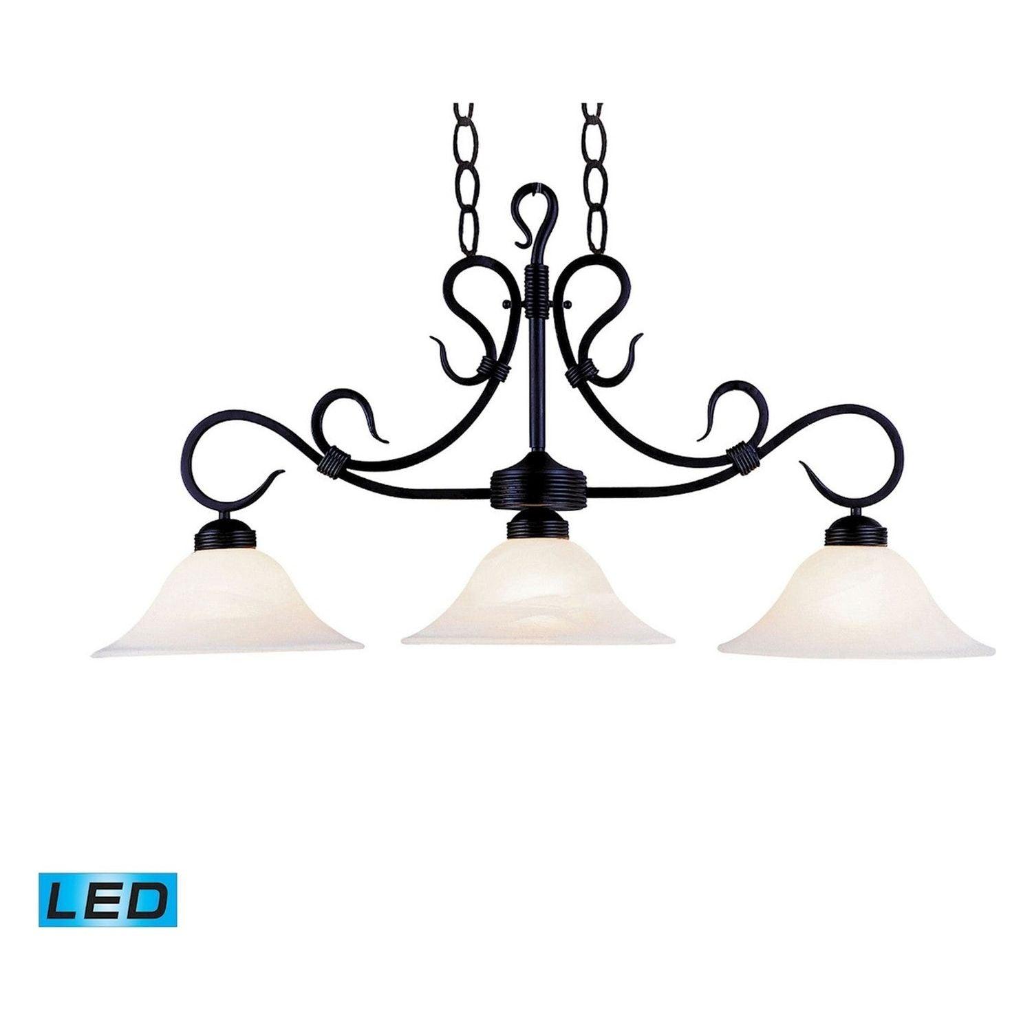 ELK Home - Buckingham LED Linear Chandelier - 247-BK-LED - Canada Light Shop
