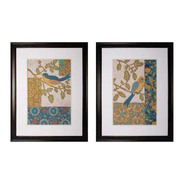 ELK Home - Avian Ornament I and II Wall Decor - 10225-S2 - Canada Light Shop