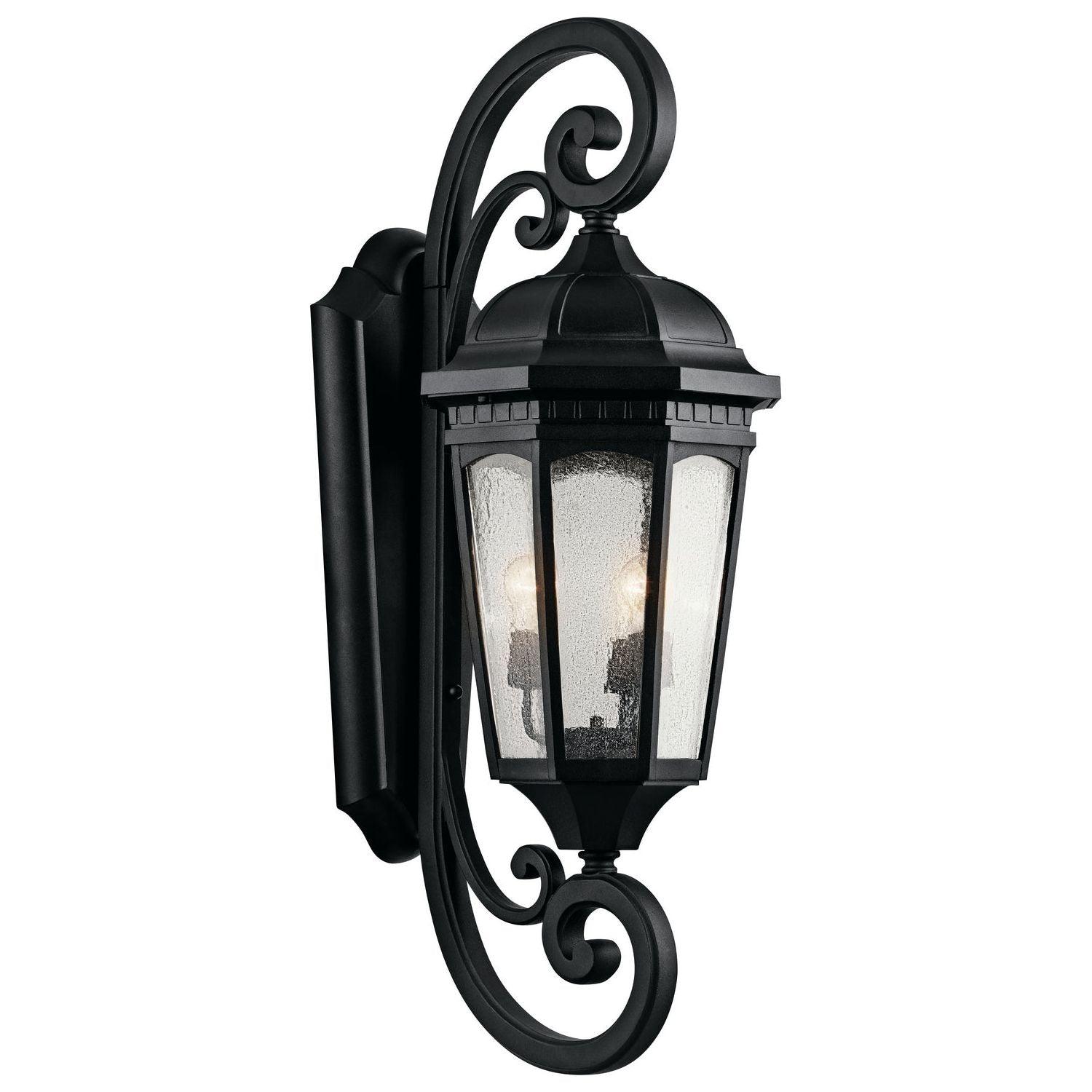 Kichler - Courtyard Outdoor Wall Mount - 9060 - 9060BKT - Canada Light Shop