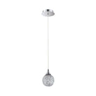 Kendal Lighting - Solaro Pendant - PF40-1LPE-CH - Canada Light Shop
