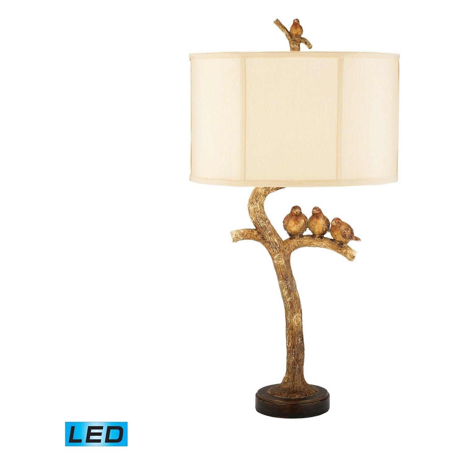 ELK Home - Three Bird Light LED Table Lamp - 93-052-LED - Canada Light Shop