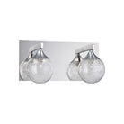 Kendal Lighting - Fybra Vanity Light - VF4100-2L-CH - Canada Light Shop