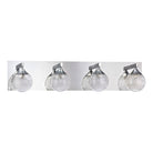 Kendal Lighting - Fybra Vanity Light - VF4100-4L-CH - Canada Light Shop