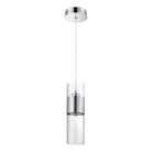 Kendal Lighting - Lola Pendant - PF57-1LPR-CH - Canada Light Shop