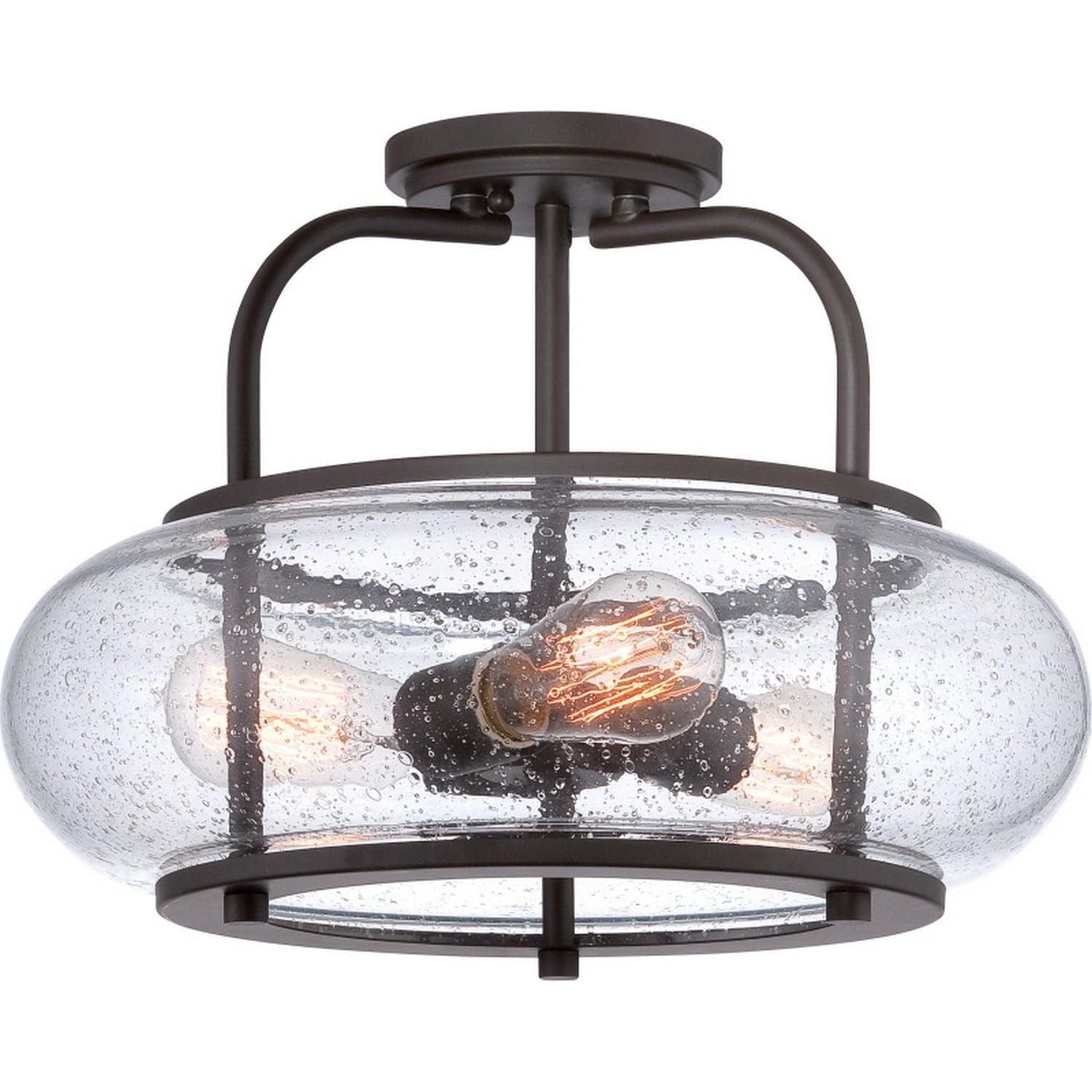 Quoizel - Trilogy Semi-Flush Mount - TRG1716OZ - Canada Light Shop