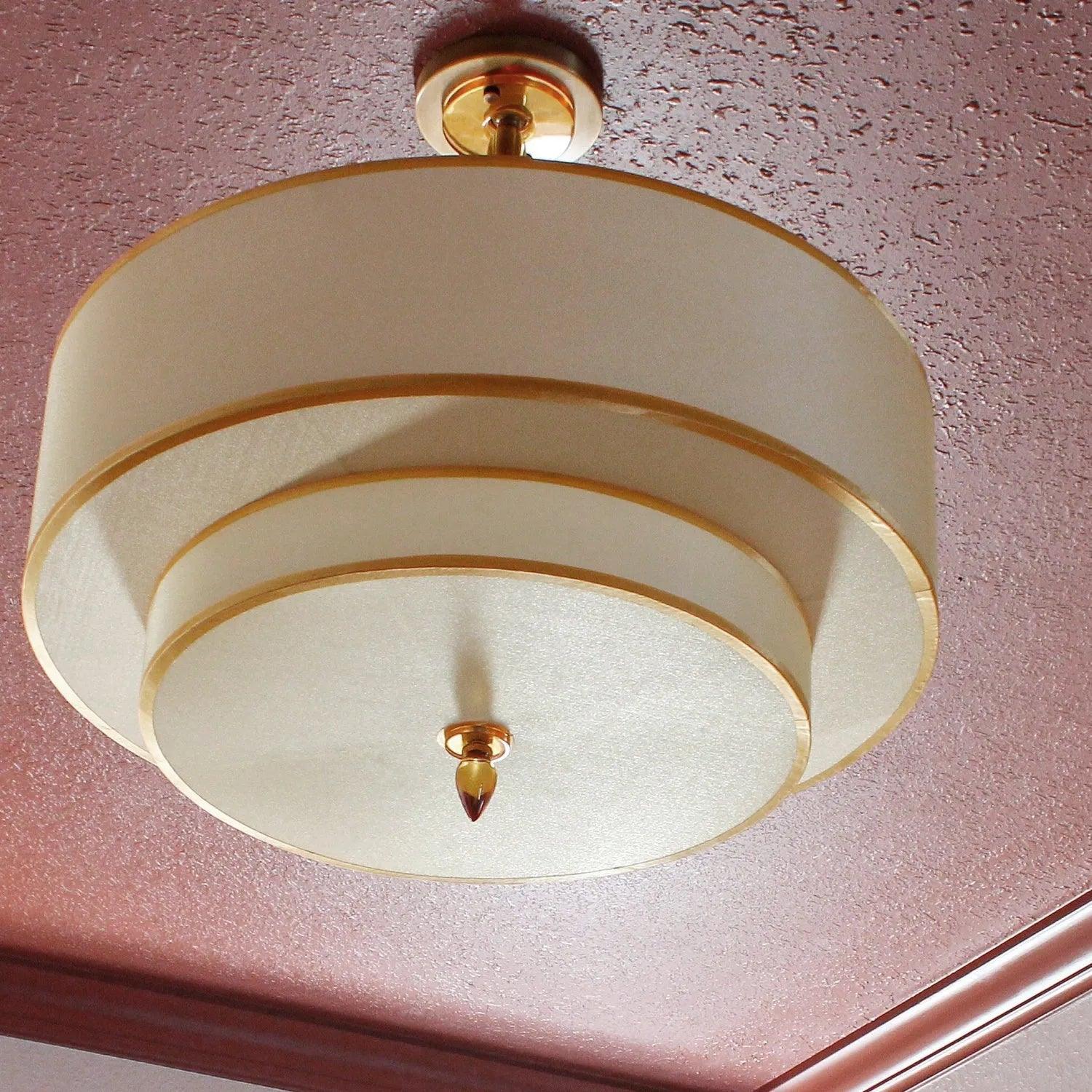 Crystorama - Luxo Five Light Ceiling Mount - 9507-AB_CEILING - Canada Light Shop