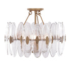 Varaluz - 557S04HG - Four Light Semi-Flush Mount - Aurora - Havana Gold