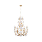 Varaluz - 558C09FG - Nine Light Chandelier - Petal Court - French Gold