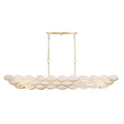 Varaluz - 561N06FG - Six Light Pendant - High Tide - French Gold