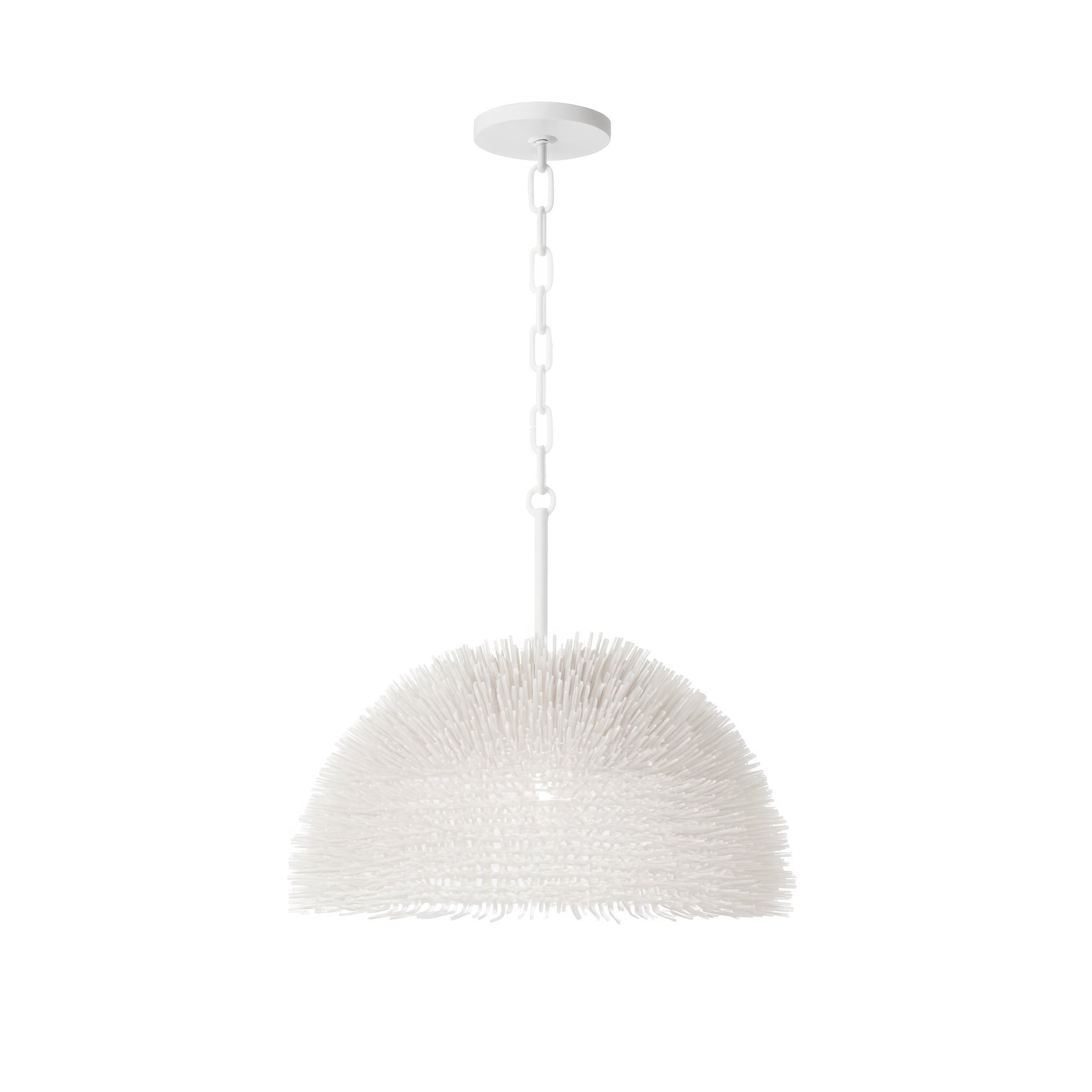 Varaluz - 569P01WH - One Light Pendant - Urchin - White