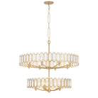 Varaluz - 572P13BK - 13 Light Pendant - Drama Club - Brass Kisser
