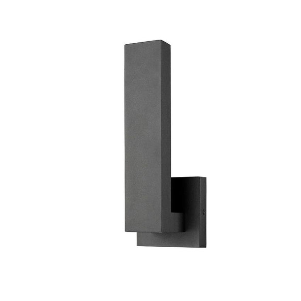 Z-Lite 576S-BK-LED Z-Lite Edge Outdoor Wall Sconce in Black