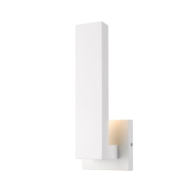 Z-Lite 576S-WH-LED Z-Lite Edge Outdoor Wall Sconce in White