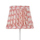 Zafferano America 5PP-062 Zafferano x Fermoie Fabric Lampshades - Wicker Pattern in Light Pink Wicker