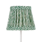 Zafferano America 5PP-081 Zafferano x Fermoie Fabric Lampshades - Popple Pattern in Green Popple